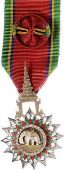 Order of the White Elephant Knight Officer (IV Class) Obverse