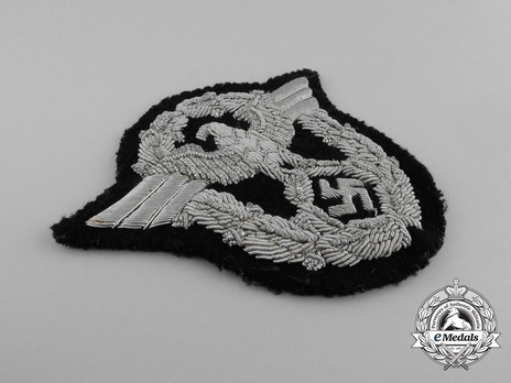 Firefighters Officer Blue Uniform Sleeve Eagle Obverse