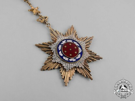 Order of United Glory, III Class Sash Badge Obverse