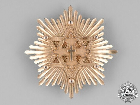 Order of Solomon's Seal, Grand Cross Breast Star Obverse