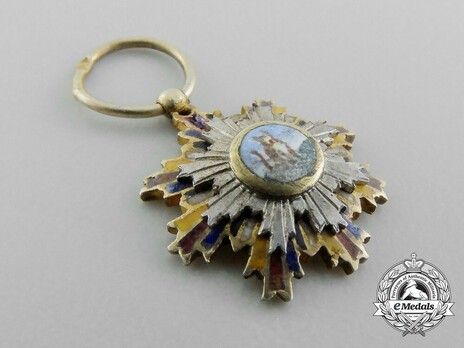 Miniature Order of the Striped Tiger, I Class Star Obverse