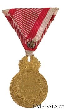 Bronze Medal (with Karl I and swords) Reverse