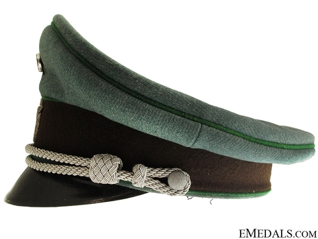 German National Police Officer's Visor Cap Left