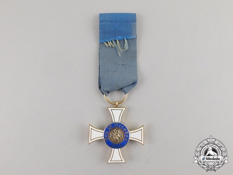 Order of the Crown, Civil Division, Type I, III Class Cross Reverse