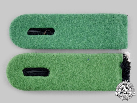 German National Police Wachtmeister Type II Shoulder Boards Reverse