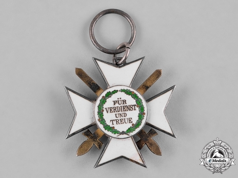 Order of Merit, Type II, Military Division, II Class Knight Reverse