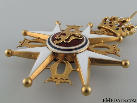 Order of St. Olav, II Class Commander, Civil Division Detail