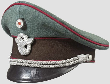 German Municipal Police Officer's Visor Cap Profile