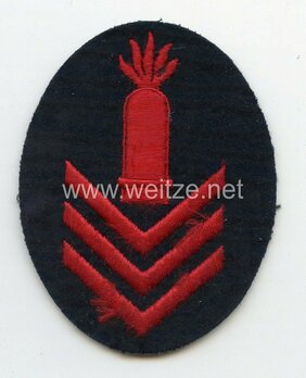 Kriegsmarine Gun Chief of the Reserve Insignia Type I Obverse