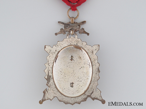 II Class Decoration (Military Division) Reverse