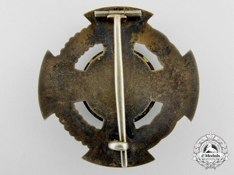 House Order of Hohenzollern, Type II, Civil Division, I Class Honour Cross Reverse