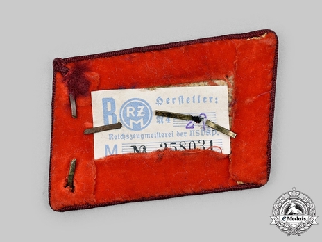 NSDAP Ober-Arbeitsleiter Type IV Gau Level Collar Tabs Reverse