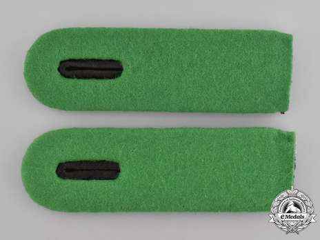 German National Police Oberwachtmeister Type II Shoulder Boards Reverse