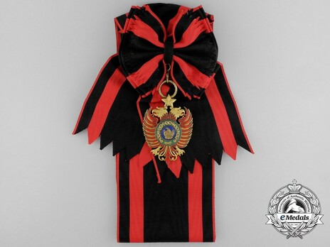 Order of Skanderbeg, Type I, Grand Cross Obverse