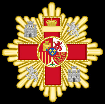 Grand Cross Breast Star (red distinction) Obverse