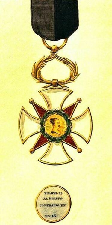 Cross+of+epidemics+obverse+%28isabel+ii%29