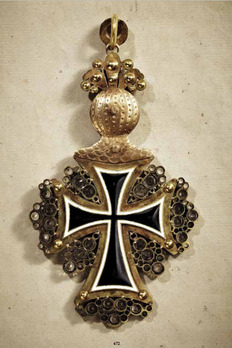 Order of the German Knights, Knight of Honour Cross (with Gemstones)