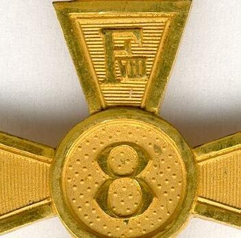 Cross (King Frederik VIII for 8 years) Obverse