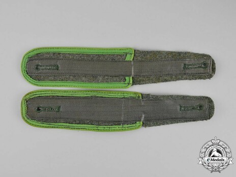German Army Panzer Grenadier Enlisted Men 2nd Pattern Shoulder Straps Reverse