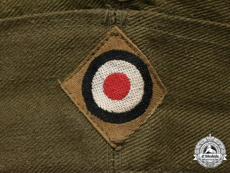 Afrikakorps Heer NCO/EM's Field Cap M42 Cockade Detail