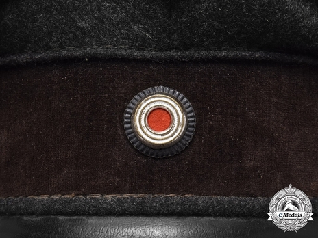 German Red Cross Enlisted Ranks Visor Cap (early version) Cockade Detail