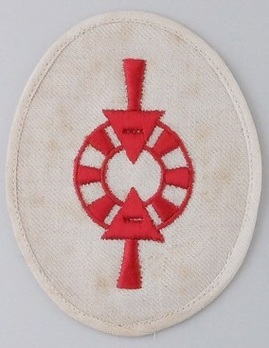 Kriegsmarine Weapons Control Foreman (Unit Training) Insignia Type II Obverse