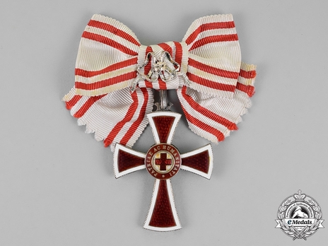 Honour Decoration of the Red Cross, Civil Division, I Class Cross (for Women)