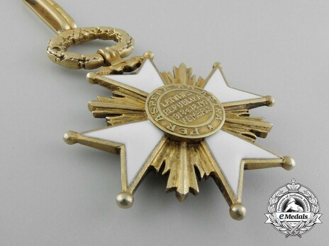 Order of the Three Stars, III Class Reverse