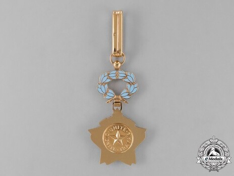 Order of Industrial and Artisanal Merit, Commander Reverse