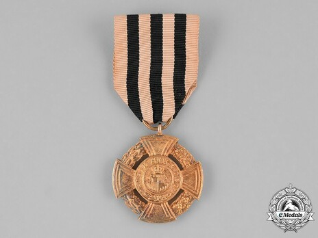 Order of the Royal House, Type I, Civil Division, I Class Gold Medal Obverse