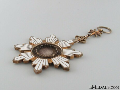 Order of the Golden Grain, I Class Sash Badge Obverse
