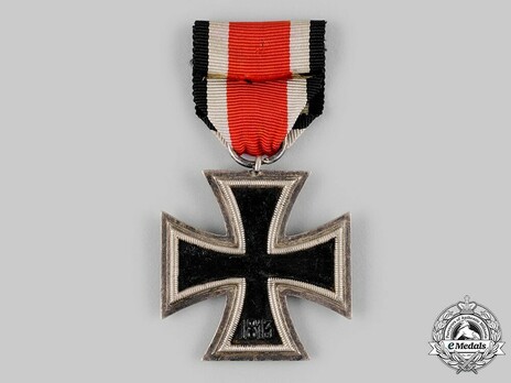 Iron Cross II Class, by F. Zimmermann, #6, L24 (Type 1 frame, "6") Reverse