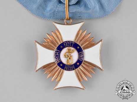 Friedrich Order, Type II, Civil Division, I Class Commander (in gold) Obverse