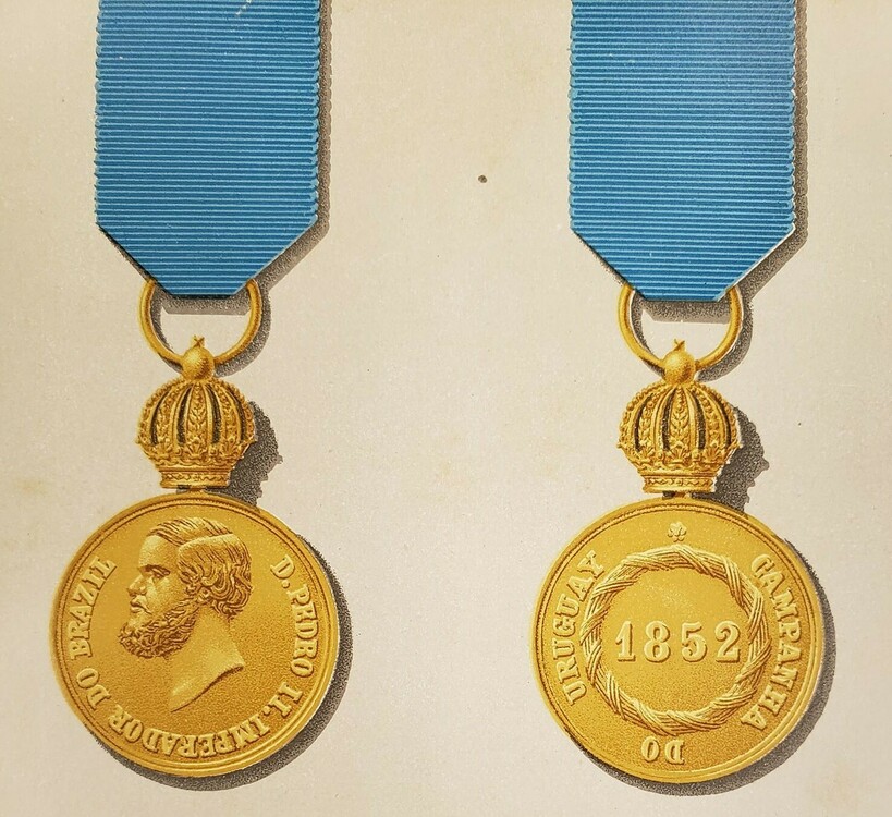 Campa%c3%b1a+del+uruguay+1852+%28brasil%29+oro
