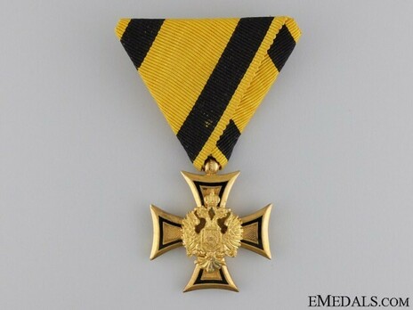 Type IV, II Class (for 35 years with gold eagle & dedication) Obverse
