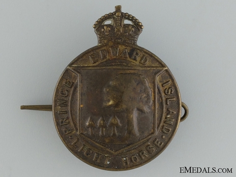Prince Edward Island Light Horse Other Ranks Cap Badge Obverse