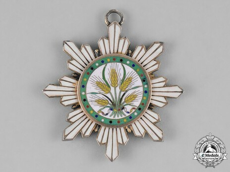Order of Illustrious Brilliant Golden Grain, V Class Knight Obverse