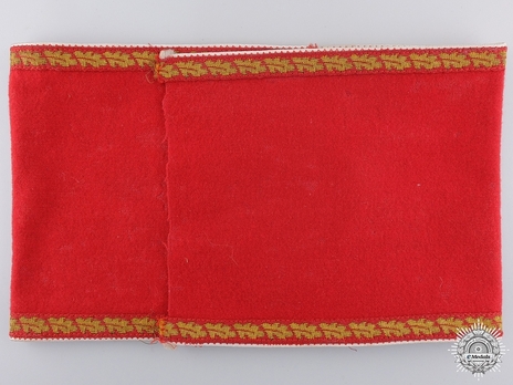 NSDAP Leiter einer Stelle Type II Kreis Level Armband Reverse