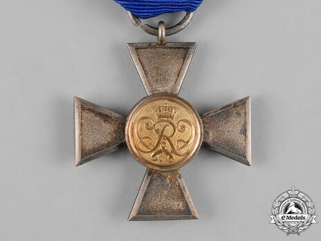 Military Long Service Decoration, Type II, I Class Cross Obverse