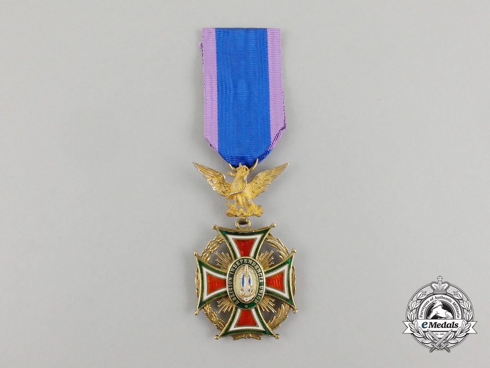 Knight+%28civil+merit%29+%28gold%2c+silver+gilt%29+obverse
