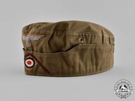 Afrikakorps Heer Smoke & Chemical Field Cap M35 Profile