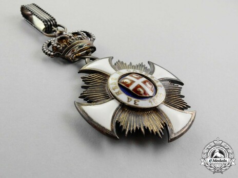 Order of the Star of Karageorg, Civil Division, III Class Obverse