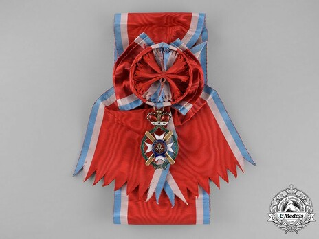 Order of the Cross of Takovo, Civil Division, I Class Obverse
