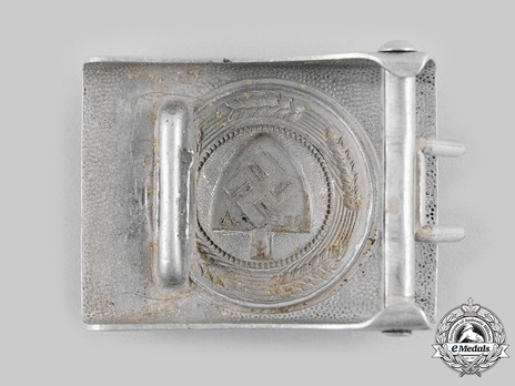 RAD NCO/EM's Belt Buckle (by Assmann) Reverse