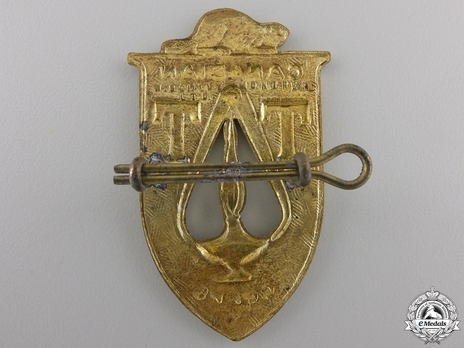 Canadian Technical Training Corps Other Ranks Cap Badge Reverse