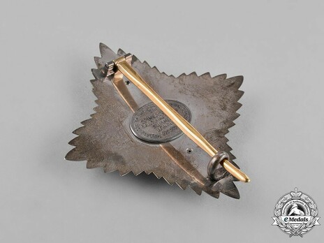 Royal Order of George I, Military Division, Grand Commander Breast Star Reverse