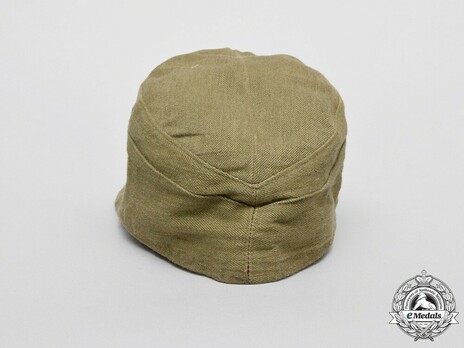 Afrikakorps Heer Artillery & Ordnance NCO/EM's Visored Field Cap with Soutache Back