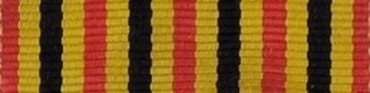 I Class Cross Long Service Ribbon Obverse