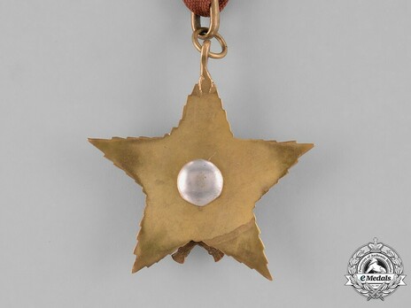 Order of the Gurkha Right Arm, III Class Reverse