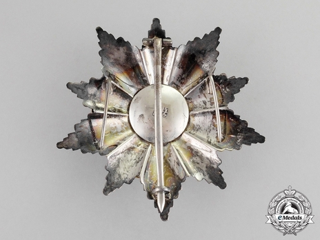  Grand Cordon Breast Star (with lily suspension, 1953-1972) Reverse